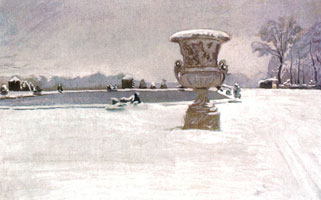 Снег в Версале. 1911 г.